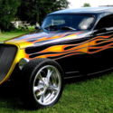 1933 Ford Speedstar Rats Glass Body,Custom Built Street Rod,502 V-8,Auto w/OD.AC