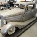 1933 Ford Three Window 3W Coupe All Steel SBC Currie 9&quot; Hot Street Rod 1934
