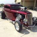 1933 FORD THREE WINDOW HIGHBOY COUPE