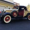 1933 PLYMOUTH CABRIOLET PD CONVERTIBLE 134 Miles BEIGE CONVERTIBLE RESTORED MANU