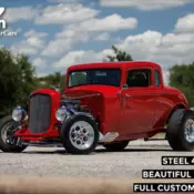 1933 Plymouth Custom HEMI Coupe 11111 Miles Red 2D Coupe