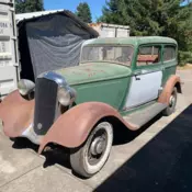 1933 Plymouth PD 2 Door Sedan Hot Rod Rat Rod Project