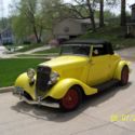 1934 (1933) Ford Convertible 60s hot rod with 401 Buick and automatic