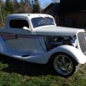 1934 3 Window White with Complementary Striping AC All Power Options