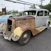 1934 Buick Series 40 Sedan Grey suicide doors