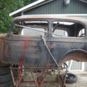 1934 Chevrolet 2 Door Sedan Steel Project Hot Rod Rat Rod Barn Find! No Reserve!