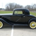 1934 Chevrolet Standard 3 Window Coupe All Steel No Rust Rat Rod