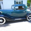 1934 CHEVY 3-WINDOW COUPE   ALL STEEL BODY