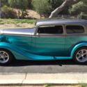 1934 Chevy Vicky 2 Door Sedan Hotrod Streetrod Fuel Injected Corvette Motor