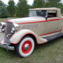 1934 Chrysler Convertible Rumble Seat Coupe !