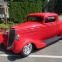 1934 Ford 3 Window Coupe All Steel Chopped 2 inches