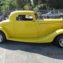1934 Ford 3-window coupe fiberglass vintage replica