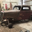1934 Ford 3 Window Coupe Roller Original Henry Steel 3W 1932 1933