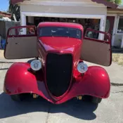 1934 Ford 5 Window Coupe 350 Crate Motor 350 Transmission