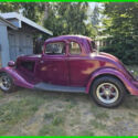 1934 Ford 5-Window Coupe Manual RWD 4&#034; Drop Axle All Steel