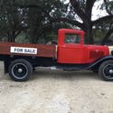 1934 Ford AA Red RWD Manual