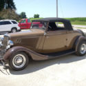 1934 FORD CABRIOLET RUMBLE SEAT COVERTIBLE HENRY STEEL
