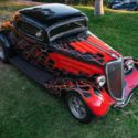 1934 Ford chopped coupe all Henry steel California Kid built 1978