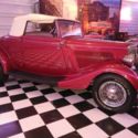 1934 FORD CONV. COUPE 100% RESTORATION, RARE STEEL BODY, BEAUTIFUL CAR