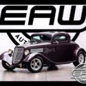 1934 Ford Coupe 3 Window Coupe 4853 Miles Purple Hot Rod Power Performance 350/3