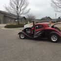 1934 Ford coupe Fiberglass body and fender’s steel front hood and grill