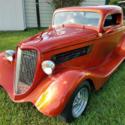 1934 Ford coupe street rod, hot rod