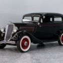 1934 Ford Deluxe Sedan 79230 Miles Black Sedan 221ci 3-Spd Manual
