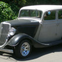 1934 Ford four door (model 40 Fordor) sedan. $11,000