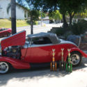 1934 Ford Full Fendered Roadster 2 Tone Paint, Removable Top, Tilt Str Wheel