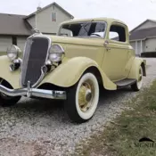 1934 Ford Model 40 3 Window Coupe Spectacular Restoration Great Driving Cond