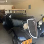 1934 Ford Model 40 Black no trim