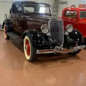 1934 Ford Model 40 Coupe Black Deluxe