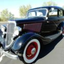 1934 Ford Model 40 Tudor Sedan Original Factory Material Body All Steel
