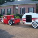 1934 ford pickup hot rod camper 351C auto OD