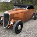 1934 Ford Roadster Convertible No Fenders Award Winner