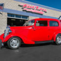 1934 Ford Tudor Street Rod All Steel Air Conditioning Heidts Front End Leather