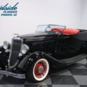 1934 Ford Ute Hot Rod 3458 Miles Black Convertible Flathead V8 3 Speed Manual