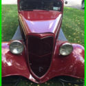 1934 Ford Victoria Coupe 450HP 383 Stroke V8 5,400 Miles Show Car Steel No Rust