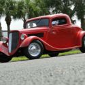 1934 Ford3 Window CoupeStreetrod RedSurvivor Classic Car Services LLC