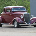 1934 Maroon Hot Rod Street Rod AC Lots of Options Stunning Build