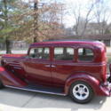 1934 Master Cheverolet 4 Door Sedan - All Steel - ZZ4 CRATE - 355 HP