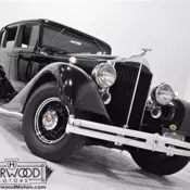 1934 Packard 1100 Sedan 84737 Miles Black Sedan 320 cubic inch straight-8