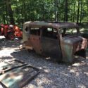 1934 PLYMOUTH 4 DOOR SEDAN BODY PROJECT  WITH TITLE RAT HOT STREET ROD