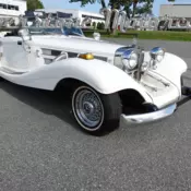 1934 SSK Replica 350 3 speed auto wire hub caps leather interior