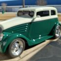 1934 Willy's model 77 sedan classic car hot rod street rod
