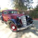 1935 Cadillac 355 E /D SERIES SERIES 10 6,328 Miles Burgundy/Black Coupe V8 Manu