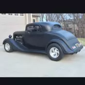 1935 Chevrolet Master Coupe Black 3 Window 2 Door Coupe