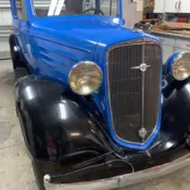 1935 Chevrolet standard. 2 door sedan. All original.
