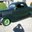 1935 Ford 3 window 3w three window coupe street rod
