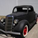 1935 ford 3 window coupe Barn Find Project Rod Pro Hot Vintage Rat other Resto